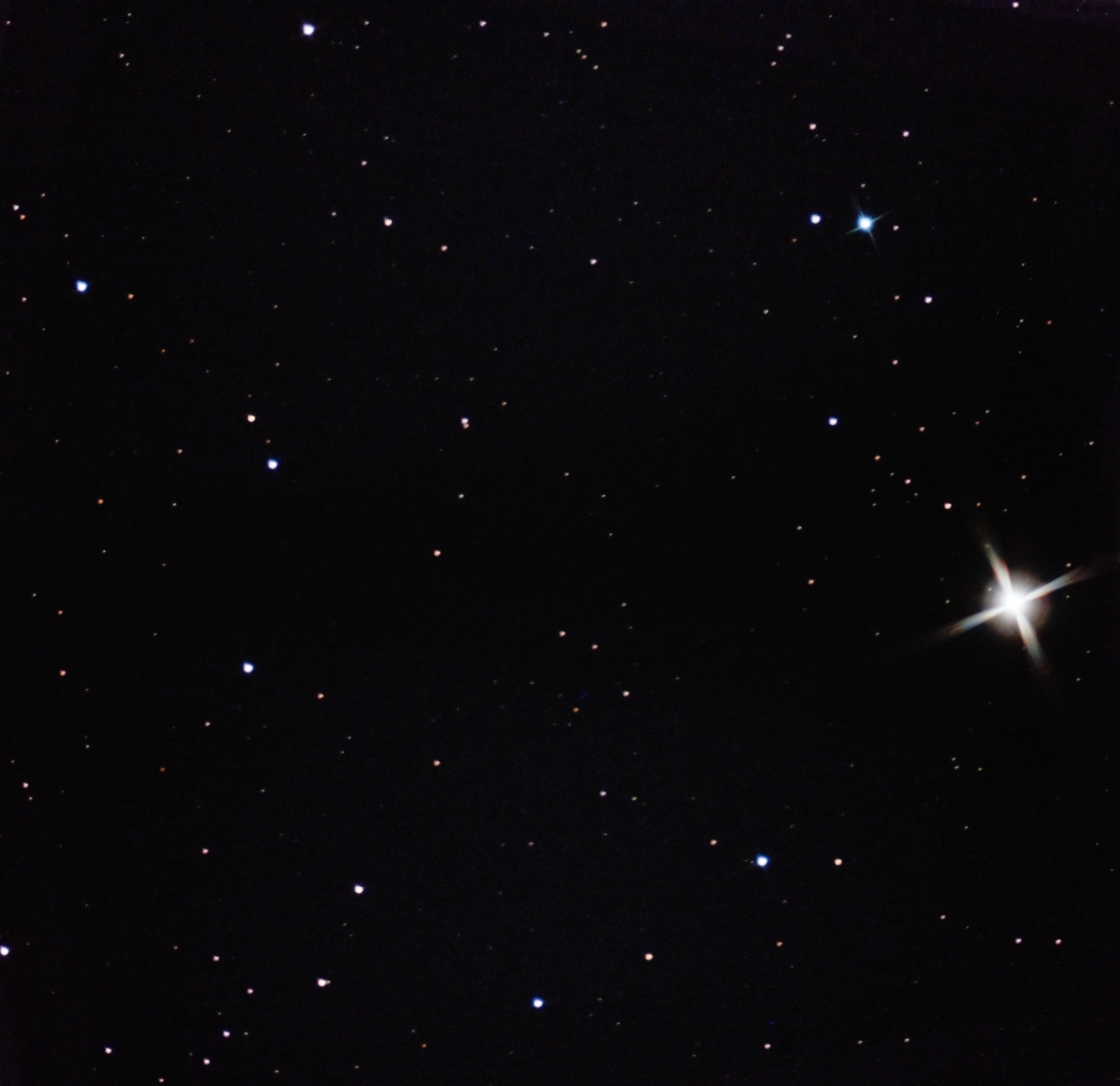 Polaris Engagement Ring Asterism