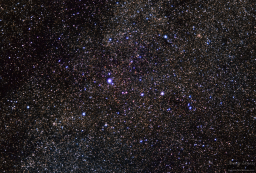 Constellation Cassiopeia at 135mm in 2023