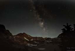 The Milky Way in Glacier Peak National Park