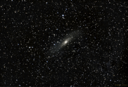 M31: Andromeda Galaxy with Camera