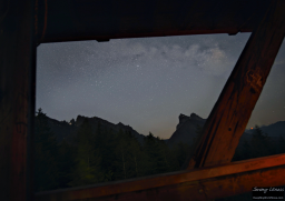 Milky Way over Mt. Baring