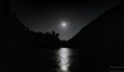Moonlight on the River