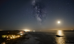 The Milky Way from Cape Foulweather