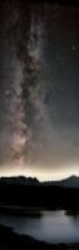 The tallest Milky Way