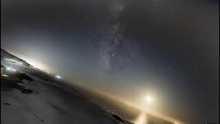 Timelapse of time spent taking timed captures of the sky looking south from Cape Foulweather. To the left is the Inn at Otter Crest, further down is the Yaquina Head lighthouse, and the glow in the distance is my new hometown, Newport.